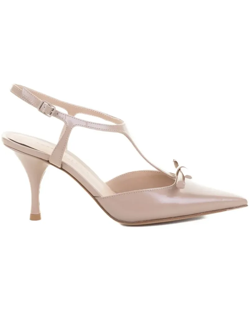 FESTA Milano Pumps mit Schleifendetail - Nude Nude