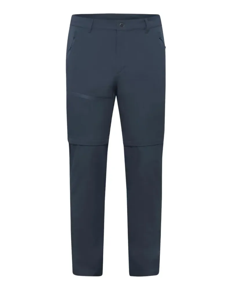 Jack Wolfskin zip-off straight-leg trousers - Blau Blau