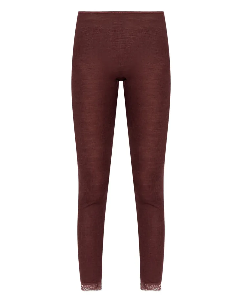 Hanro Leggings aus Spitze - Braun Braun