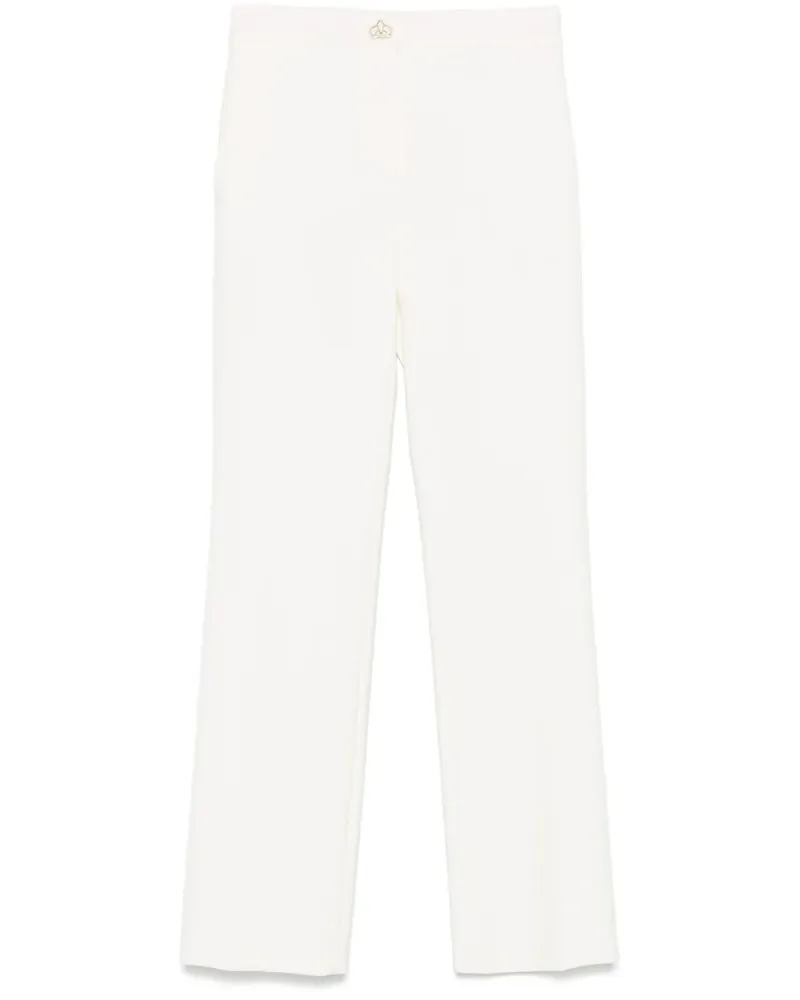 Genny Hose aus Krepp - Weiß Weiß