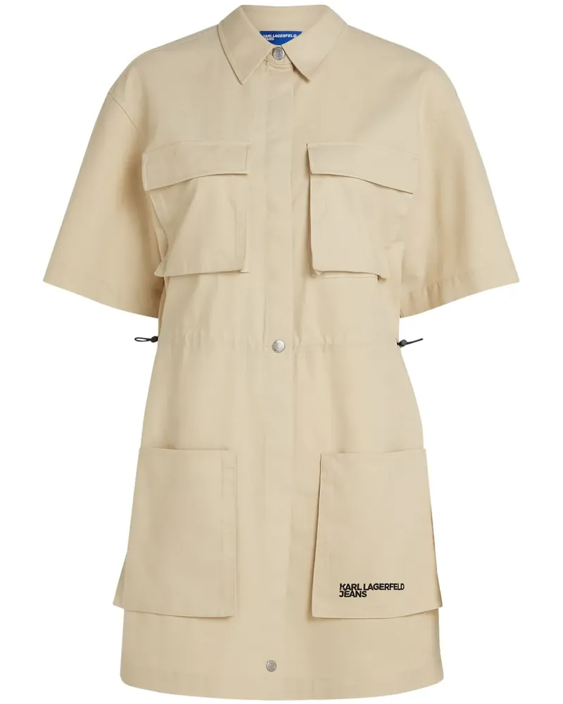 Karl Lagerfeld Hemdkleid - Nude Nude