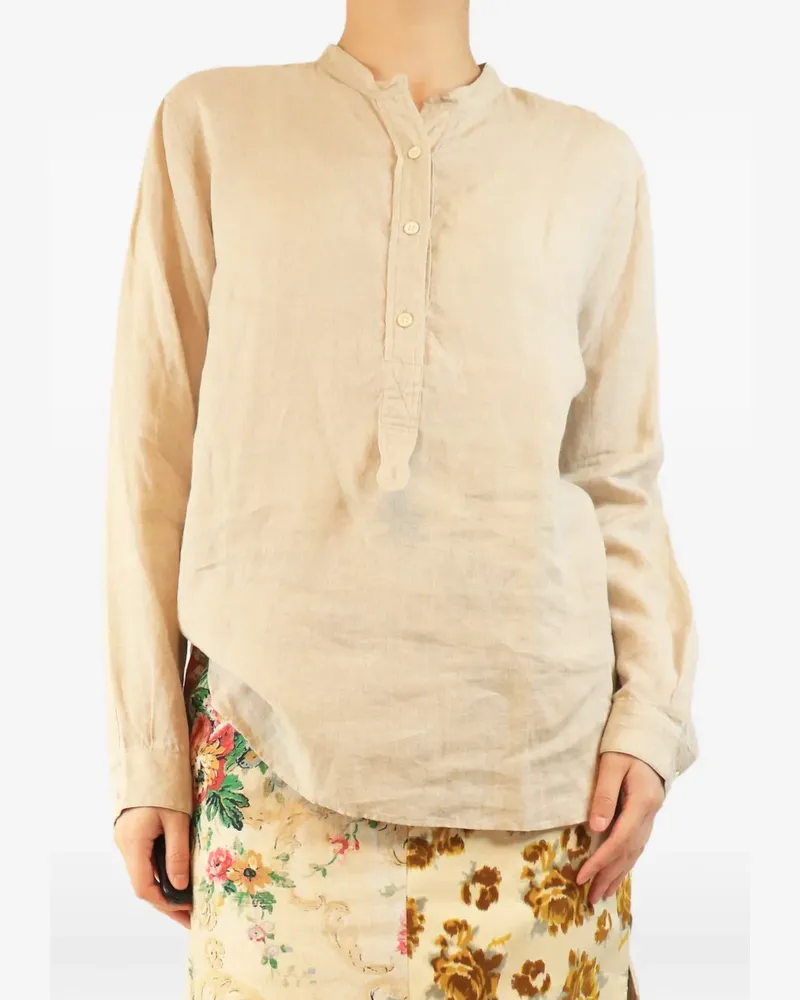 Margaret Howell long-sleeve shirt - Nude Nude