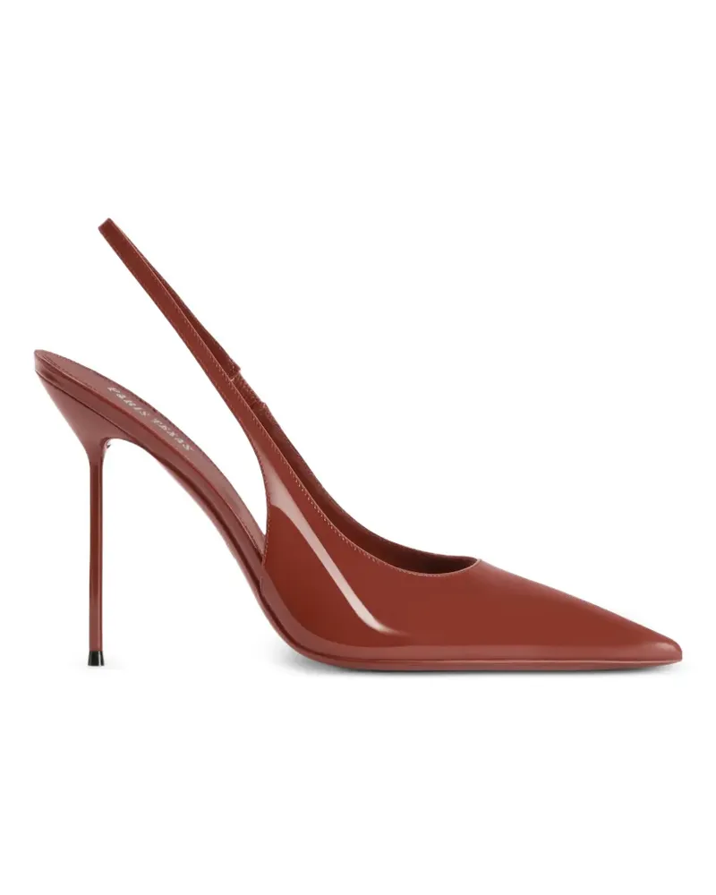 Paris Texas Spitze Lidia Slingback-Pumps - Rot Rot