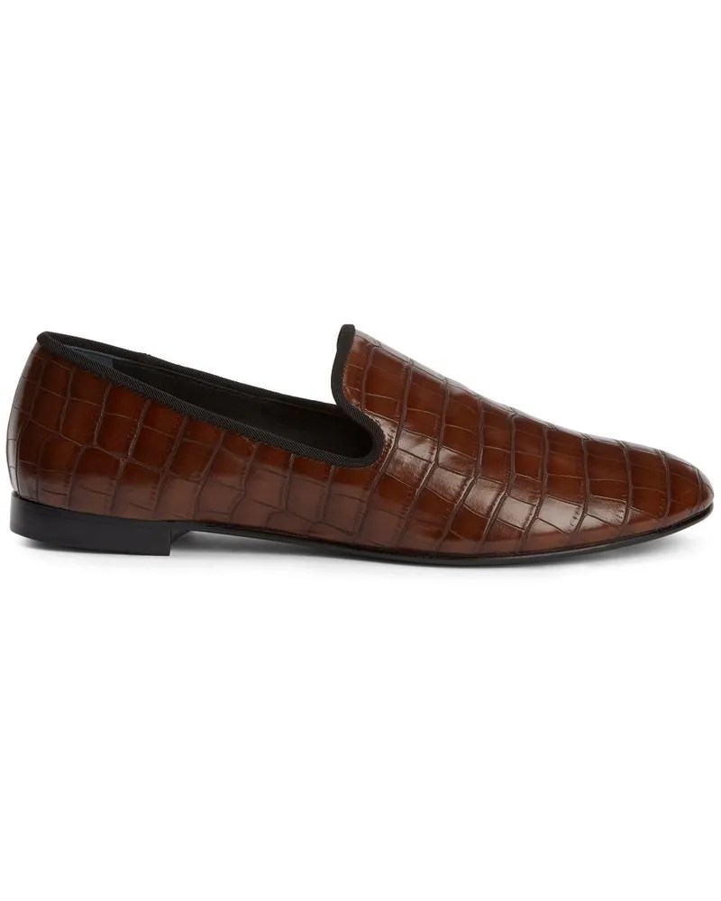 Giuseppe Zanotti Seymour Loafer - Braun Braun