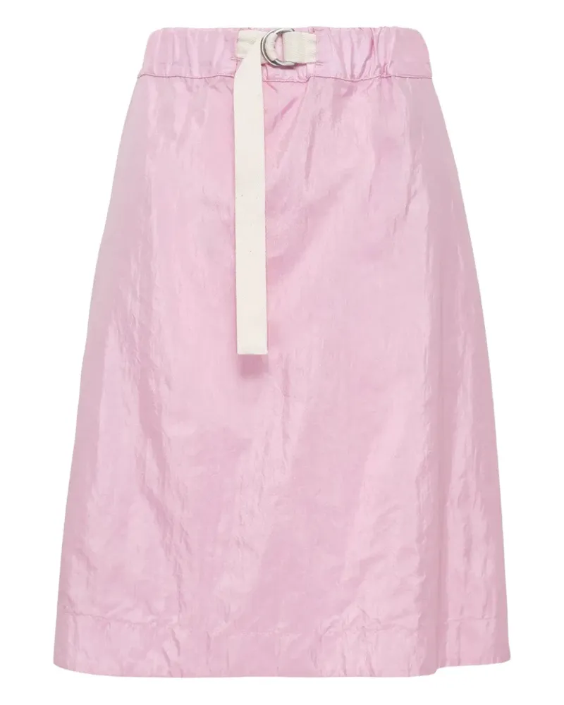Jil Sander Rock mit Gürtel - Rosa Rosa