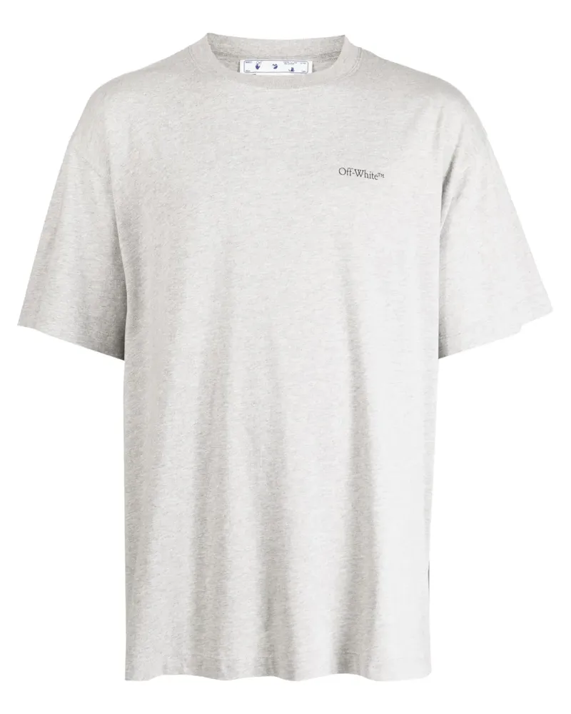 OFF-WHITE T-Shirt mit Jumbo Arrow-Print - Grau Grau
