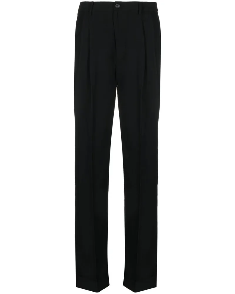 Ralph Lauren Hose mit hohem Bund - Schwarz Schwarz