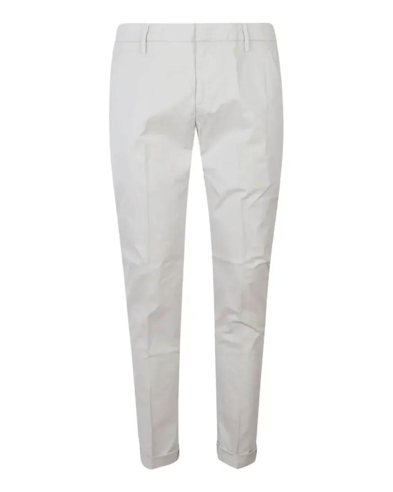 Dondup cuffed-hem trousers - Weiß Weiß