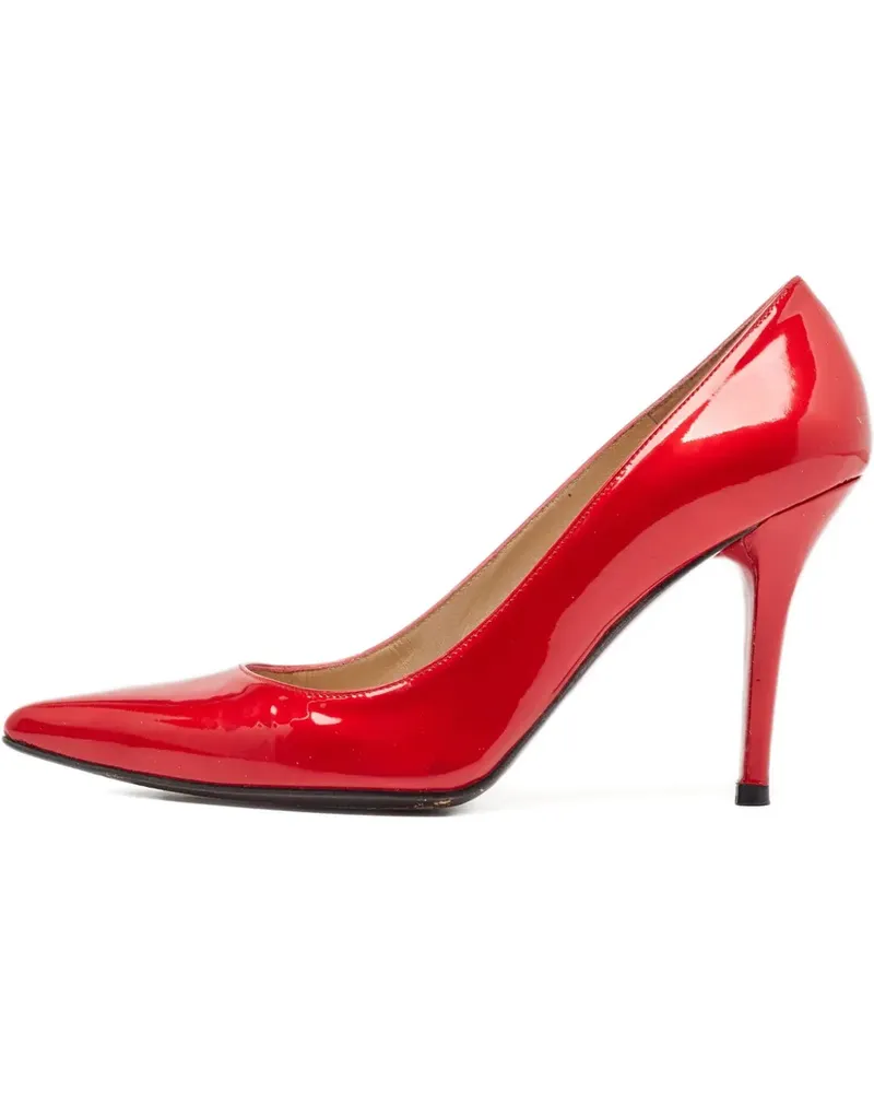 Stuart Weitzman Pumps aus Lackleder 100mm - Rot Rot