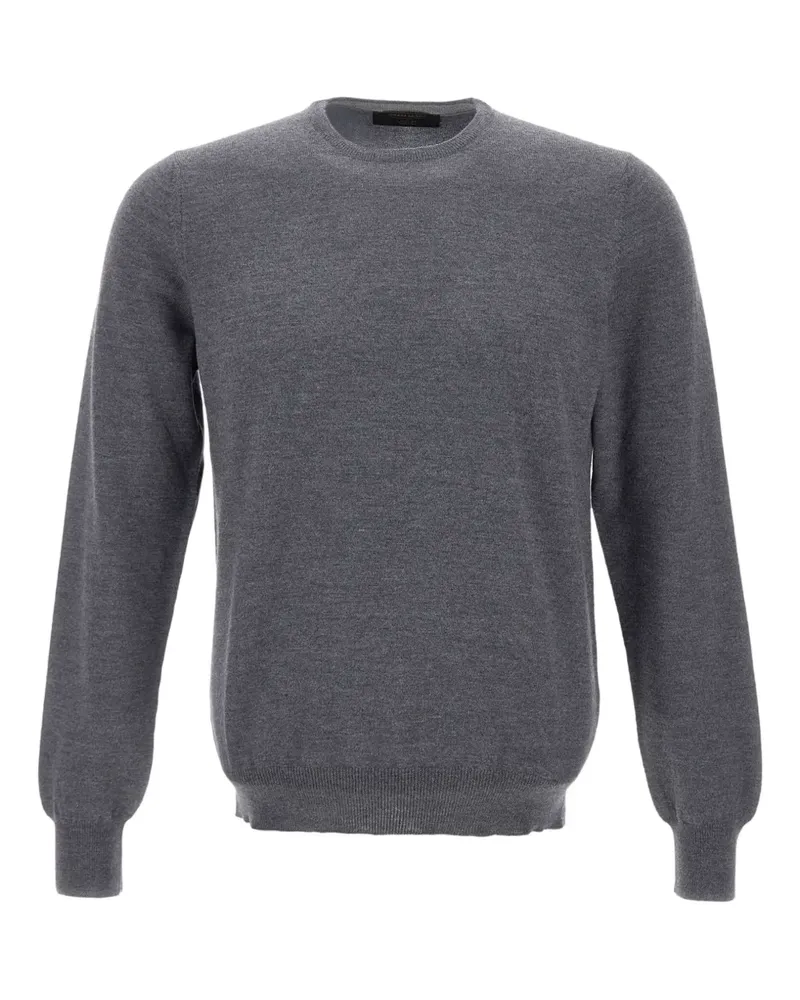 Gran Sasso Pullover mit Rundhalsausschnitt - Grau Grau