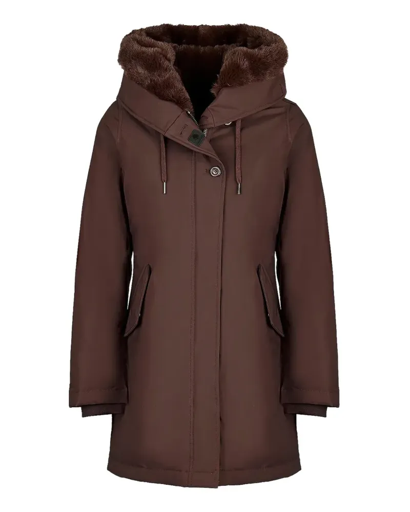 Canadian Classics Lanigan faux-fur trim parka coat - Braun Braun