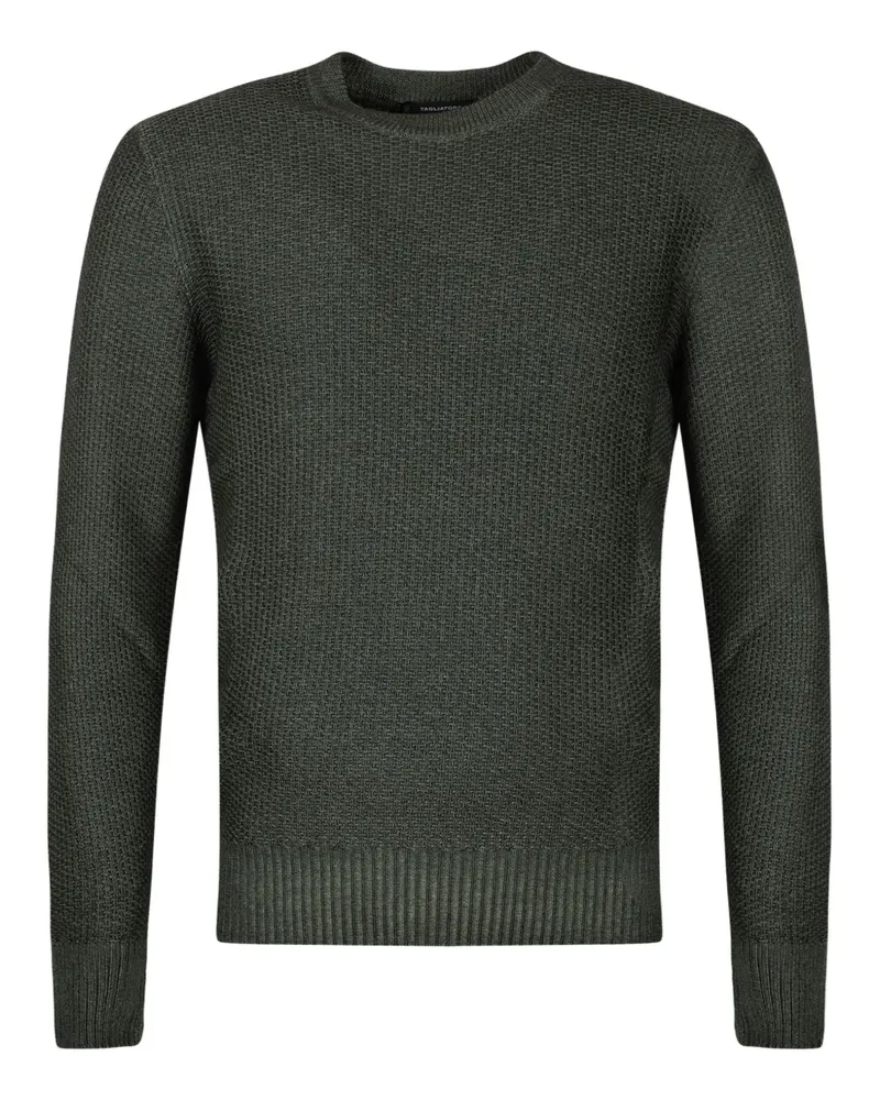 Tagliatore Pullover mit rundem Ausschnitt - Grün Grün
