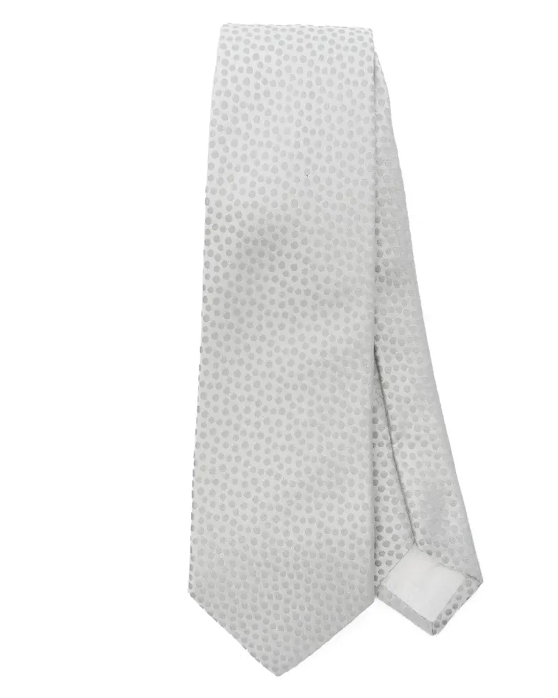 Tagliatore Krawatte mit Jacquardmuster - Nude Nude