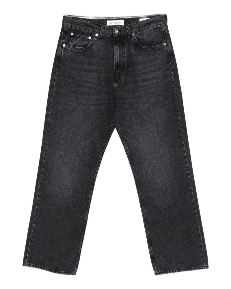 Our Legacy five-pocket straight jeans - Grau Grau