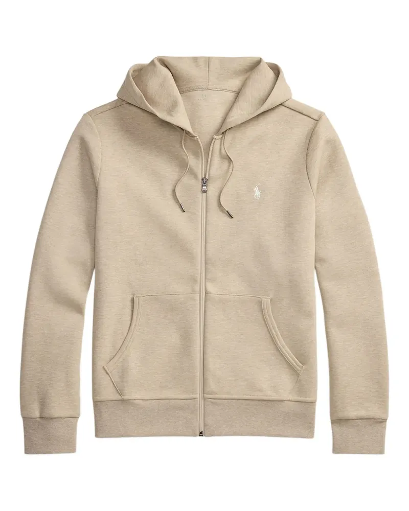 Ralph Lauren Kapuzenjacke mit Reißverschluss - Nude Nude