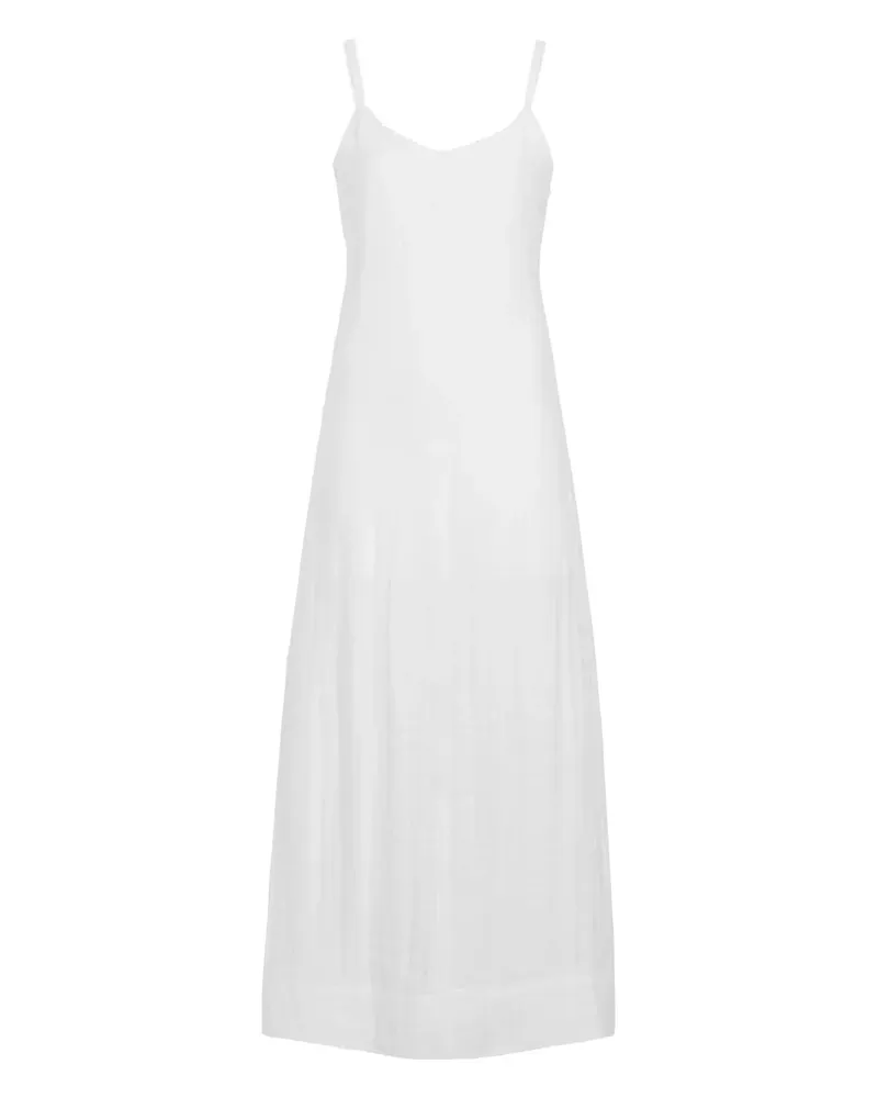Proenza Schouler Evelyn Kleid - Weiß Weiß