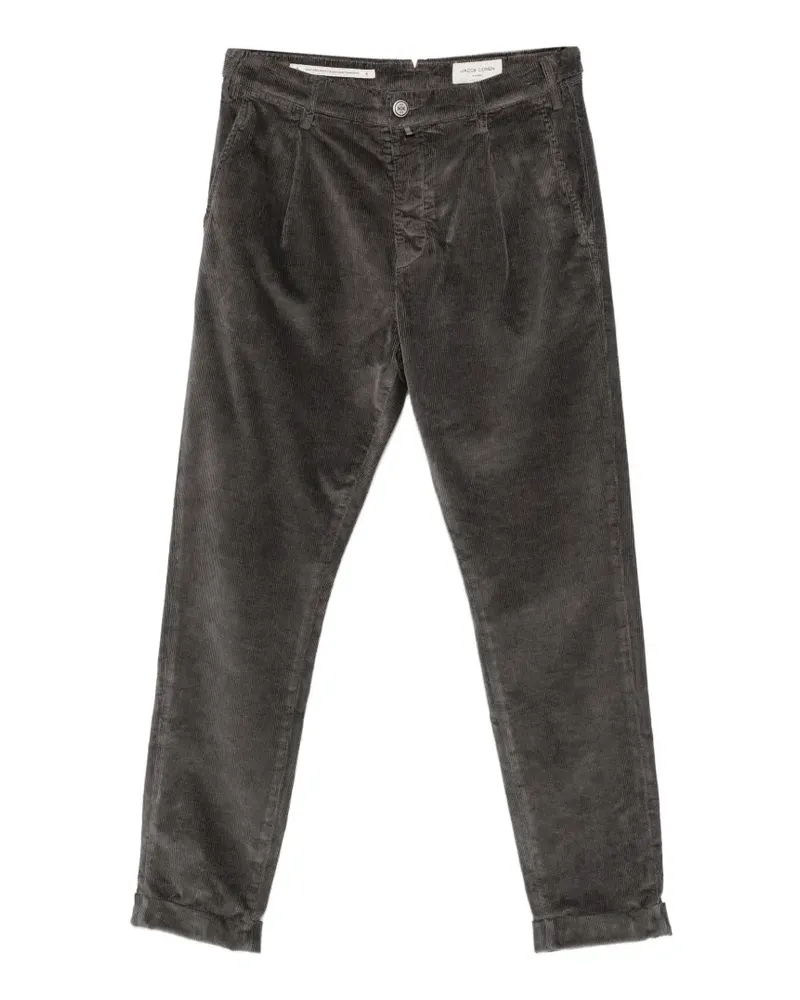 Jacob Cohën Henry Cordhose mit Falten - Grau Grau