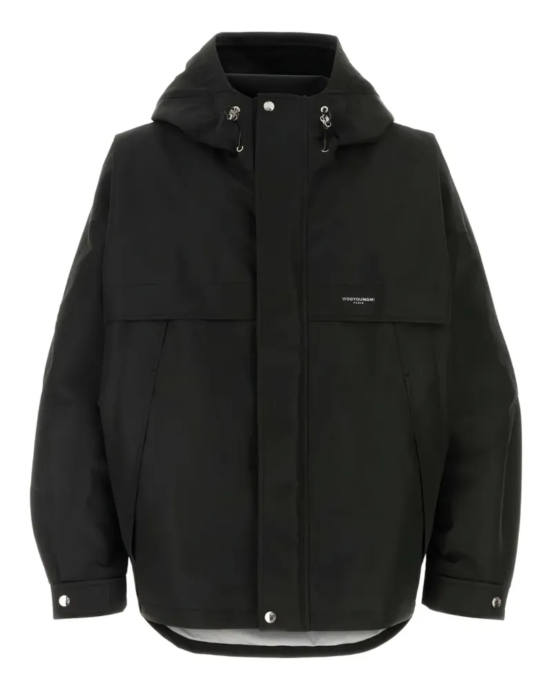 Wooyoungmi Bomberjacke mit Reißverschluss - Schwarz Schwarz