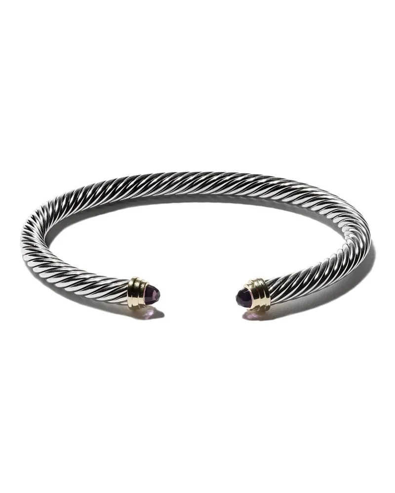 David Yurman 14kt Cable Classics Gelbgoldarmband Silber