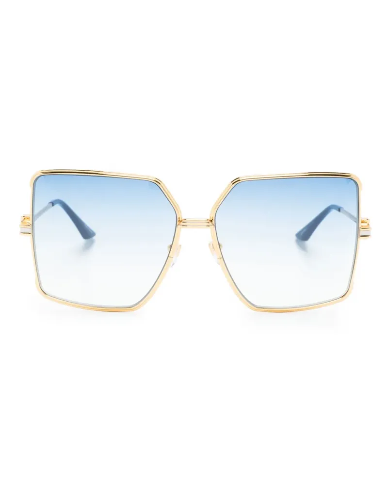 Casablanca Paris Eckige Sonnenbrille mit Farbverlauf - Gold Gold