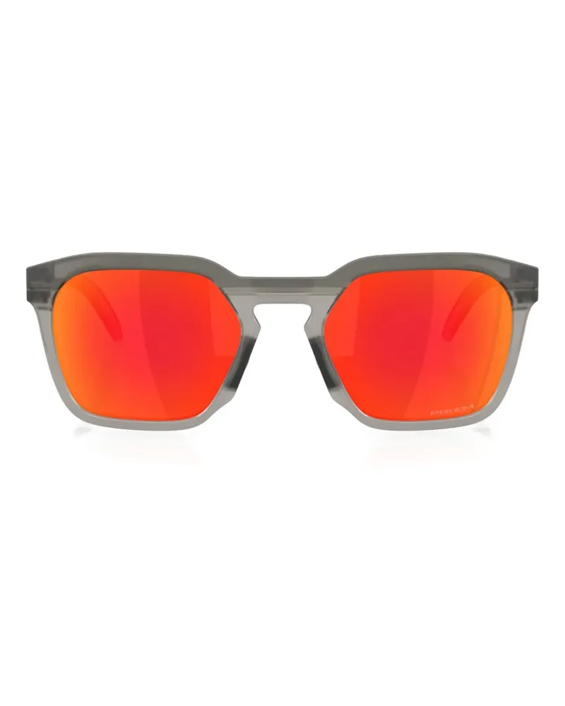 Oakley HSTN SQ geometric-frame sunglasses - Grau Grau