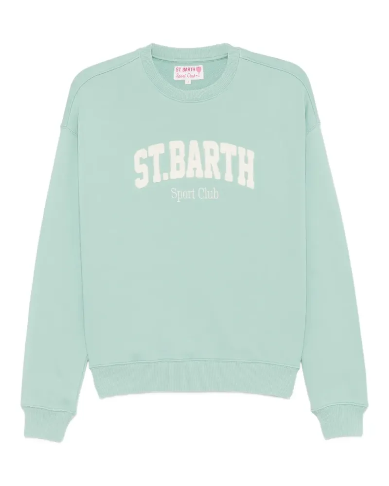 MC2 Saint Barth Stardust logo-detail sweatshirt - Grün Grün