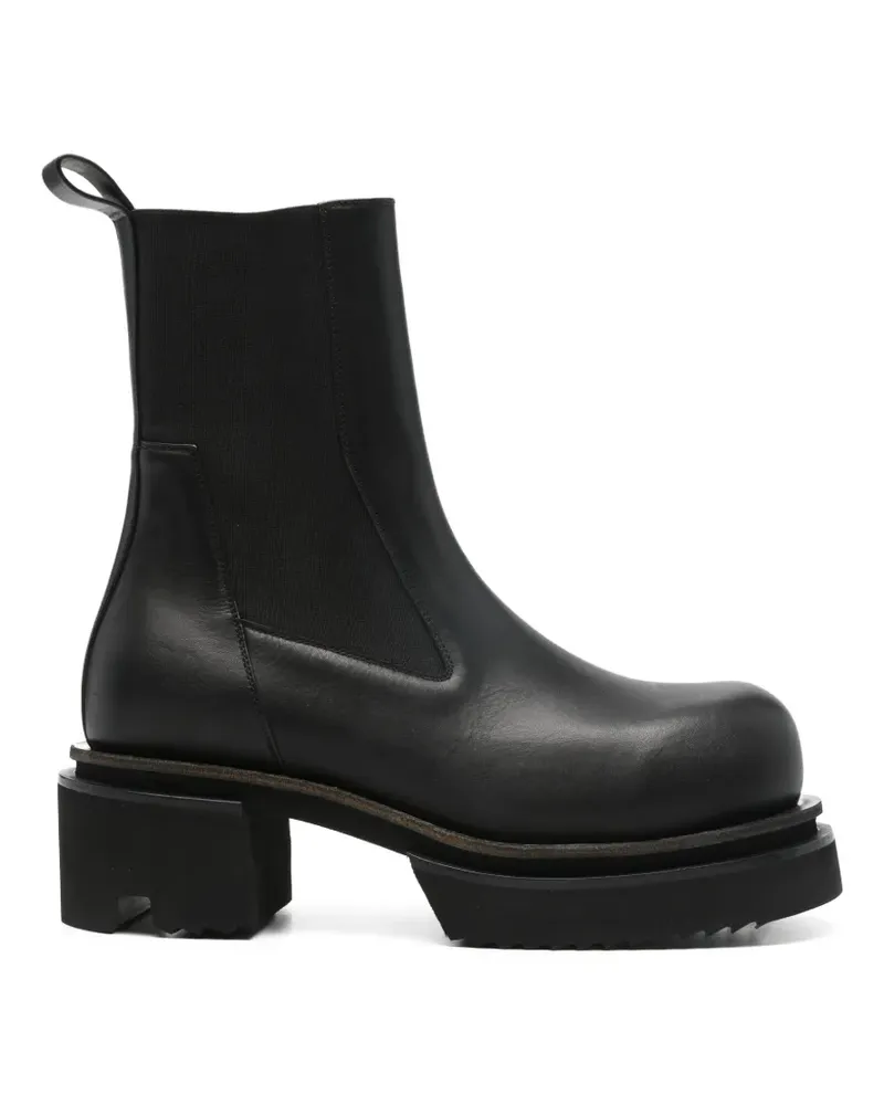 Rick Owens Beatle Bogun Stiefel - Schwarz Schwarz