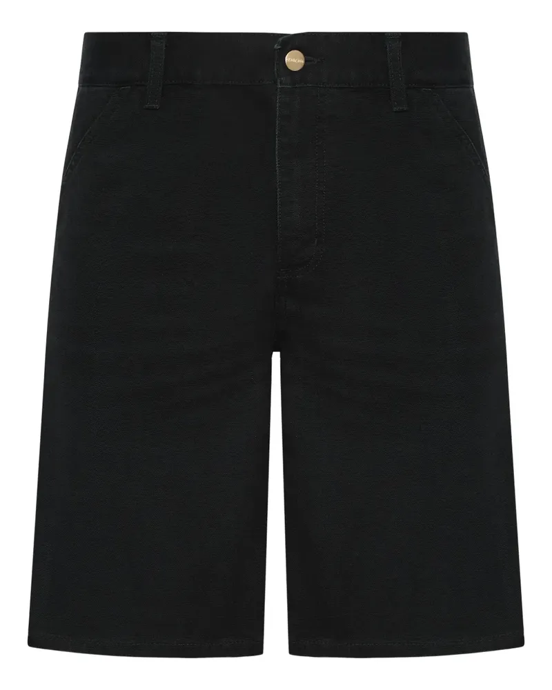 Carhartt WIP Shorts mit Logo-Patch - Schwarz Schwarz