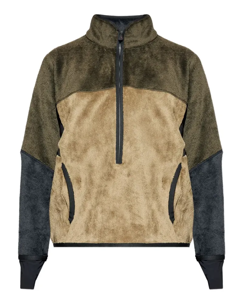 Moncler Pullover mit Reißverschluss - Nude Nude