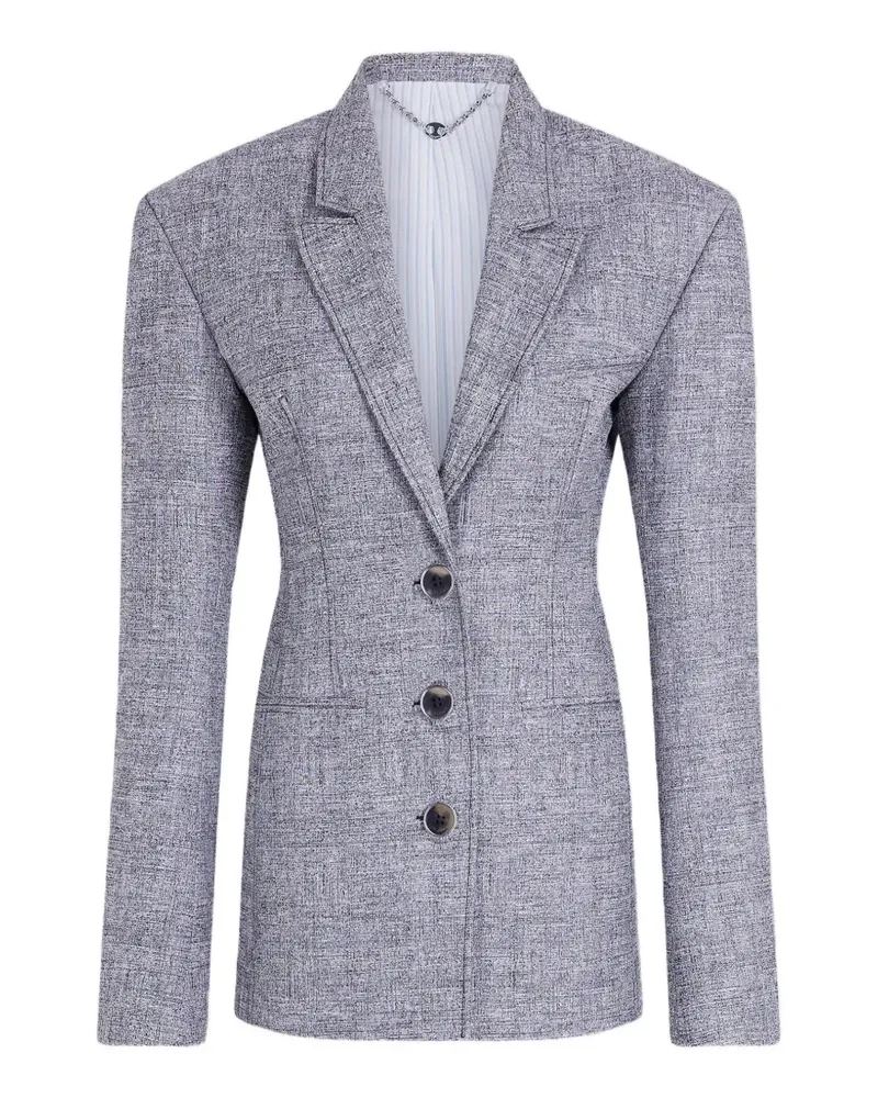 Paco Rabanne Blazer mit Schmuckknöpfen - Grau Grau
