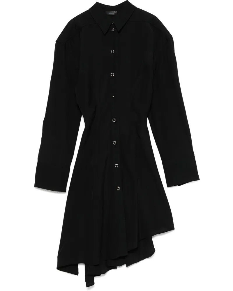 Thierry Mugler Rückenfreies Minikleid - Schwarz Schwarz