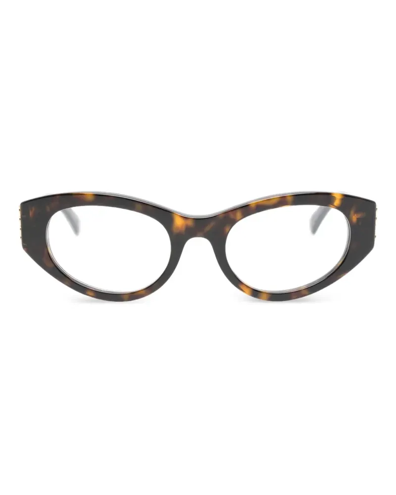 Gucci Geometrische Brille - Braun Braun