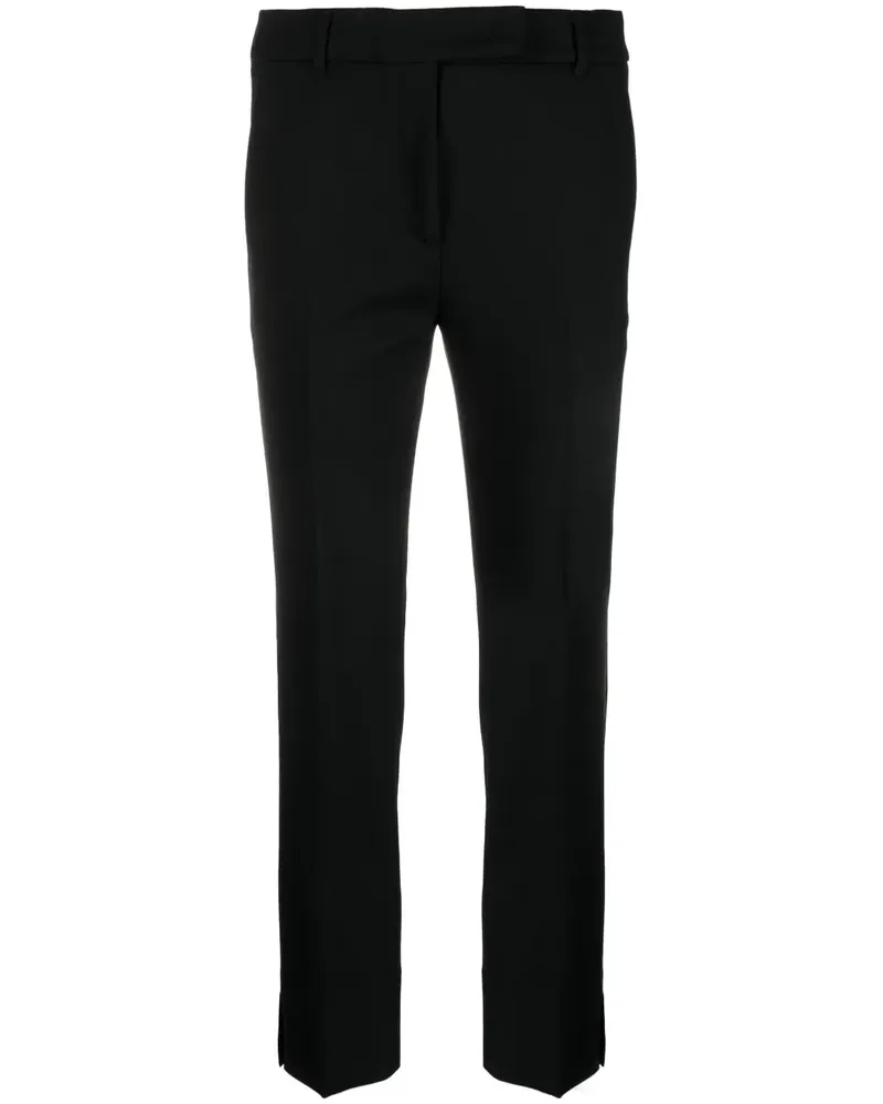 Incotex Hose mit geradem Bein - Schwarz Schwarz