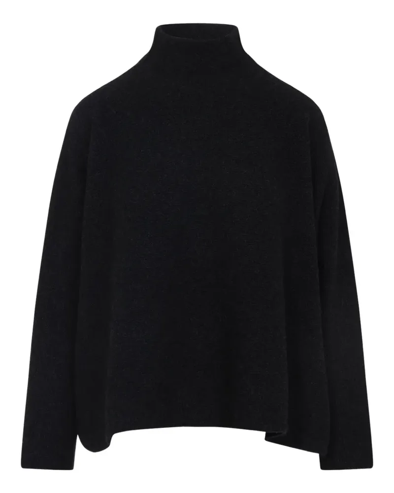 Giorgio Armani Kaschmirpullover mit Stehkragen - Grau Grau
