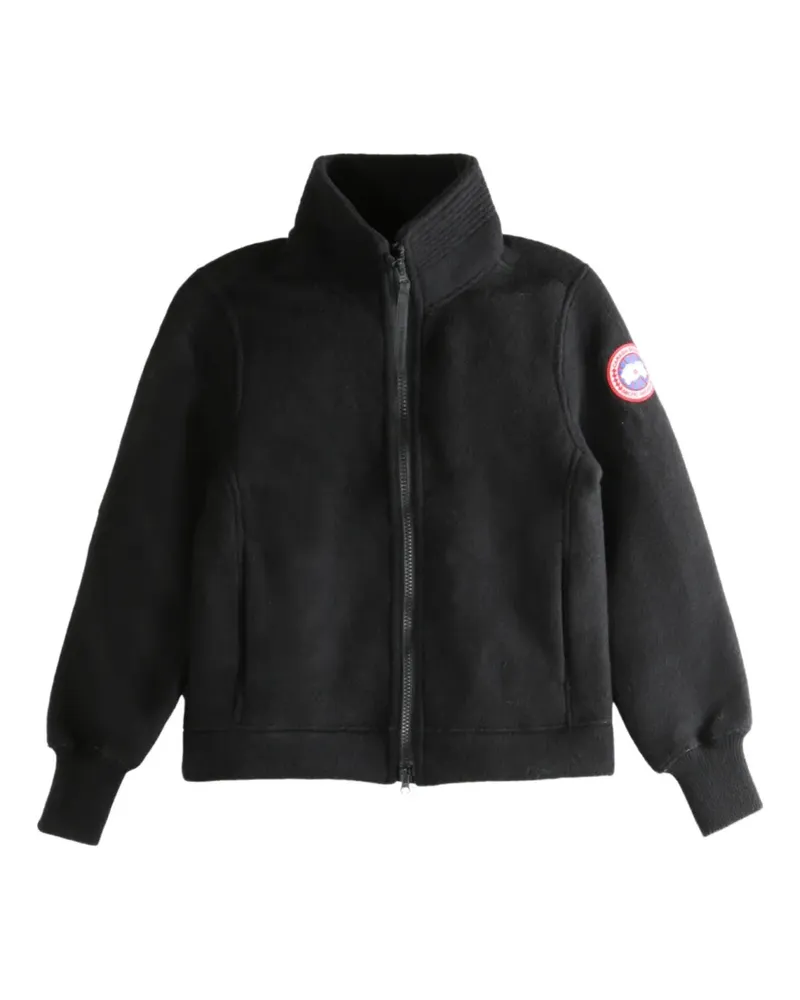 Canada Goose zip high-neck jacket - Schwarz Schwarz