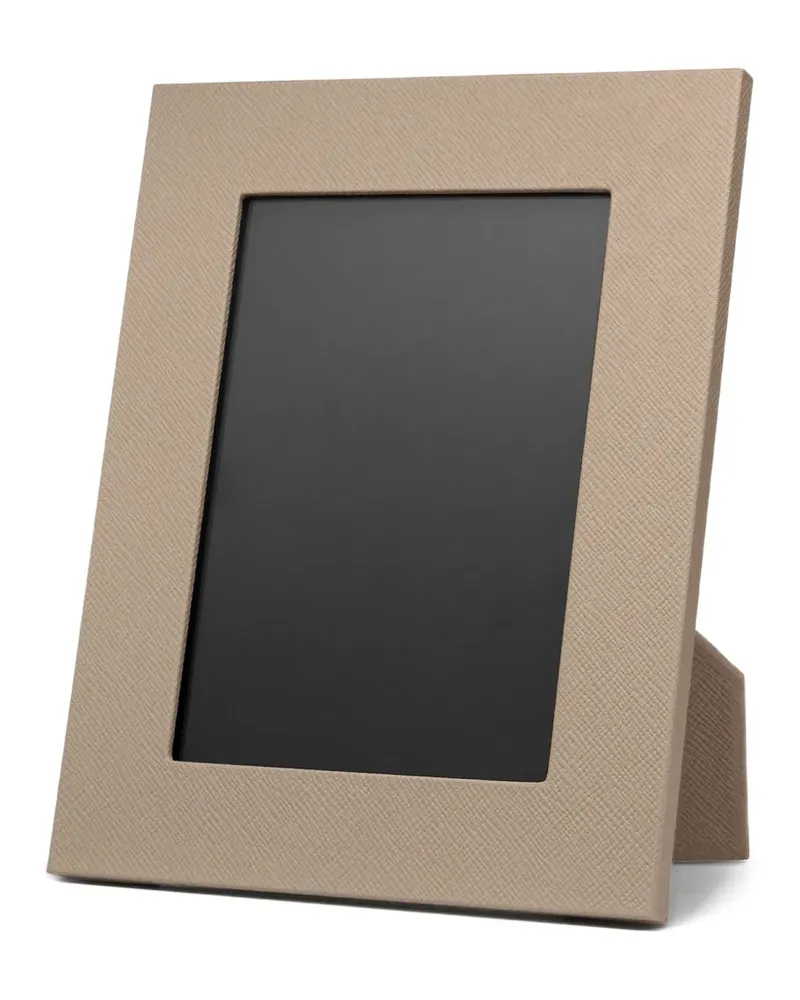 Smythson panama photo frame - Nude Nude