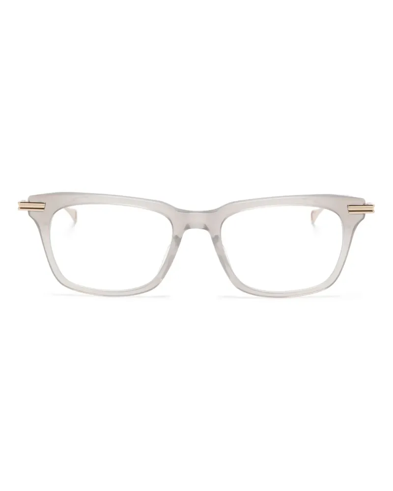 DITA Brille mit eckigem Gestell - Grau Grau