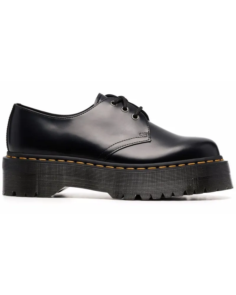 Dr.Martens 1461 Schnürschuhe mit Glanzoptik - Schwarz Schwarz