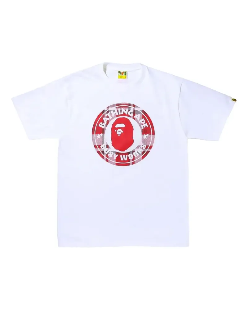 BAPE Busy Works T-Shirt - Weiß Weiß