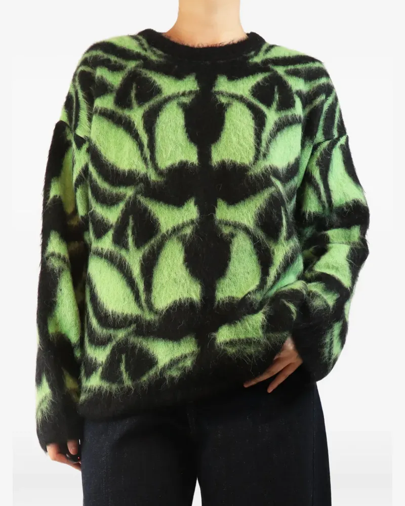 La DoubleJ Camden patterned sweater - Grün Grün