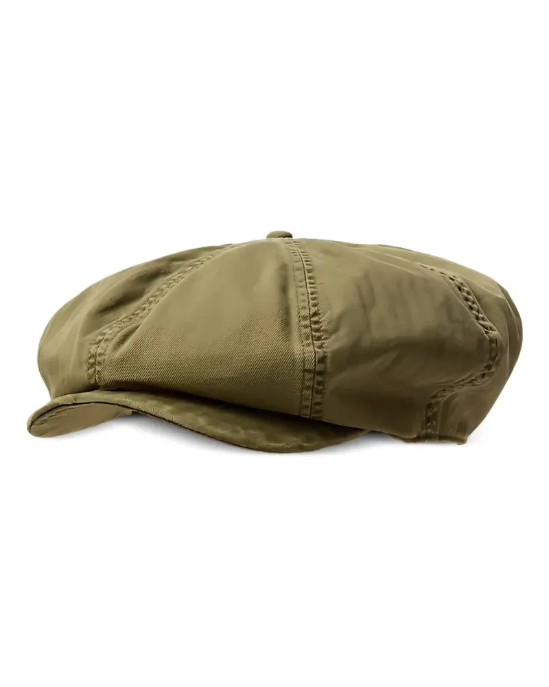 Ralph Lauren garment-dyed twill newsboy cap - Grün Grün