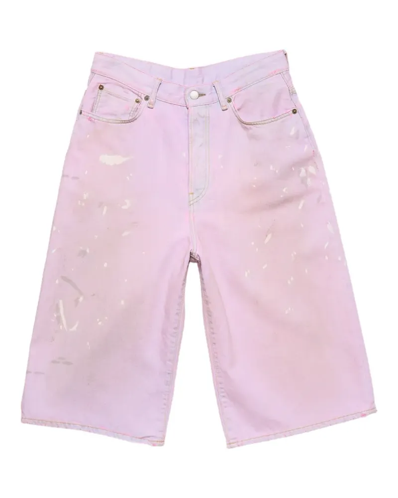 Acne Studios pink denim shorts - Rosa Rosa