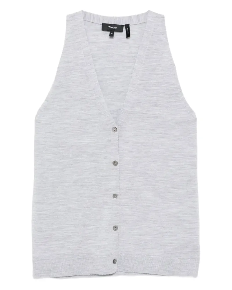 Theory Klassische Bluse - Grau Grau