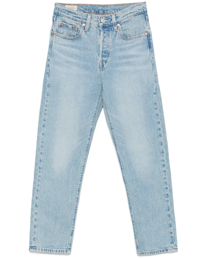 Levi's 501 Cropped-Jeans - Blau Blau
