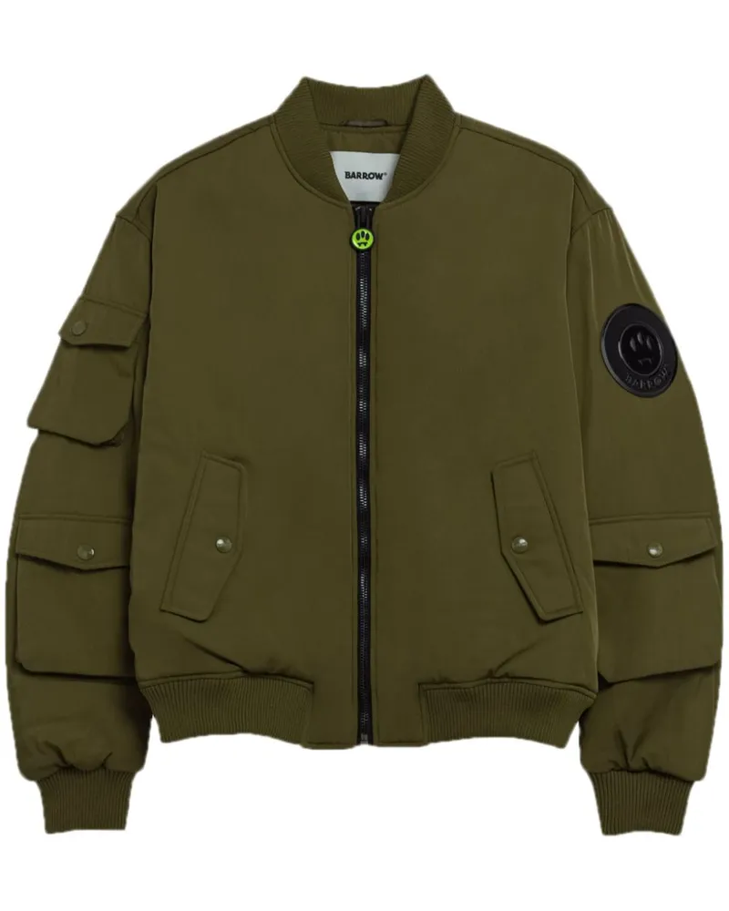 BARROW Bomberjacke mit Logo-Applikation - Schwarz Schwarz