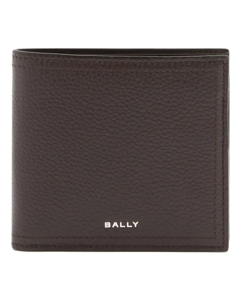 Bally Capitol Portemonnaie aus gekörntem Leder - Braun Braun