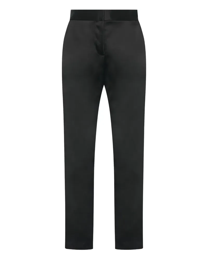 Rosetta Getty cropped trousers - Schwarz Schwarz