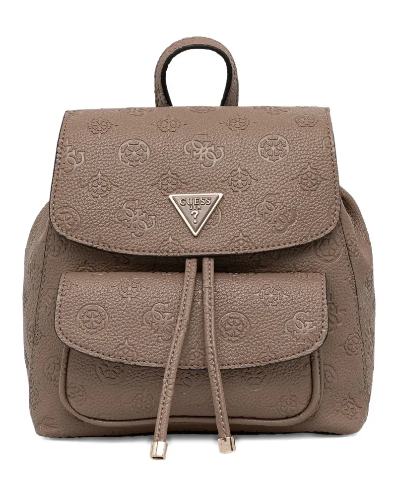 Guess Rucksack mit Prägung - Nude Nude