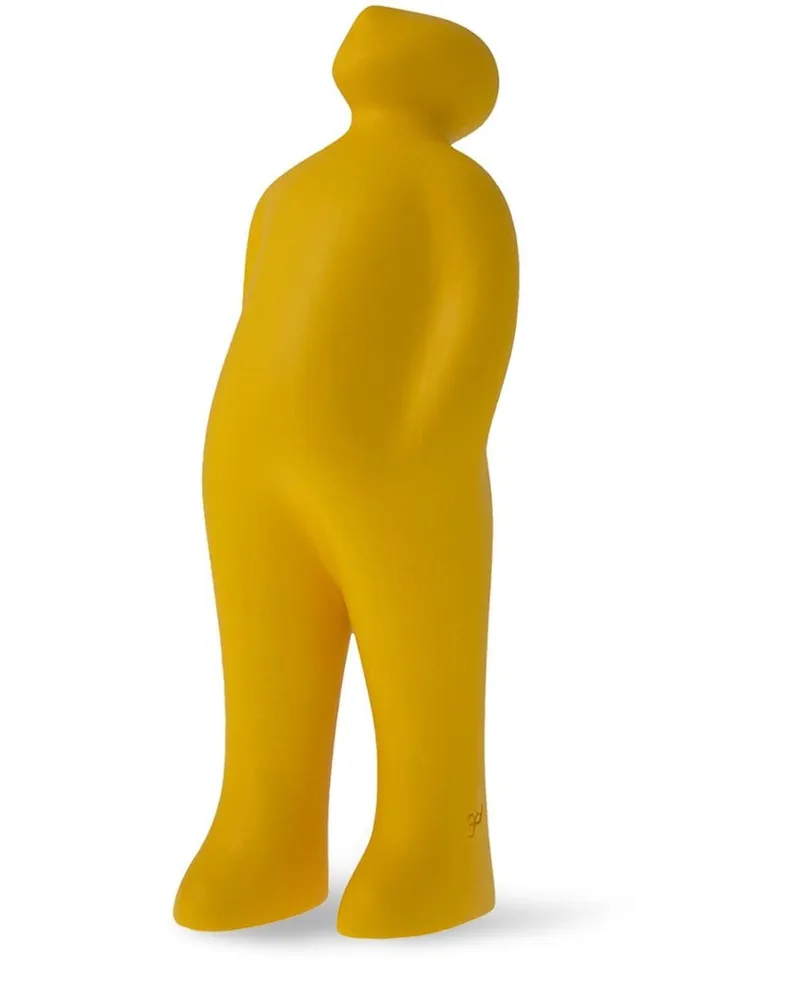 Gardeco Große The Visitor Keramik-Figur - Gelb Gelb