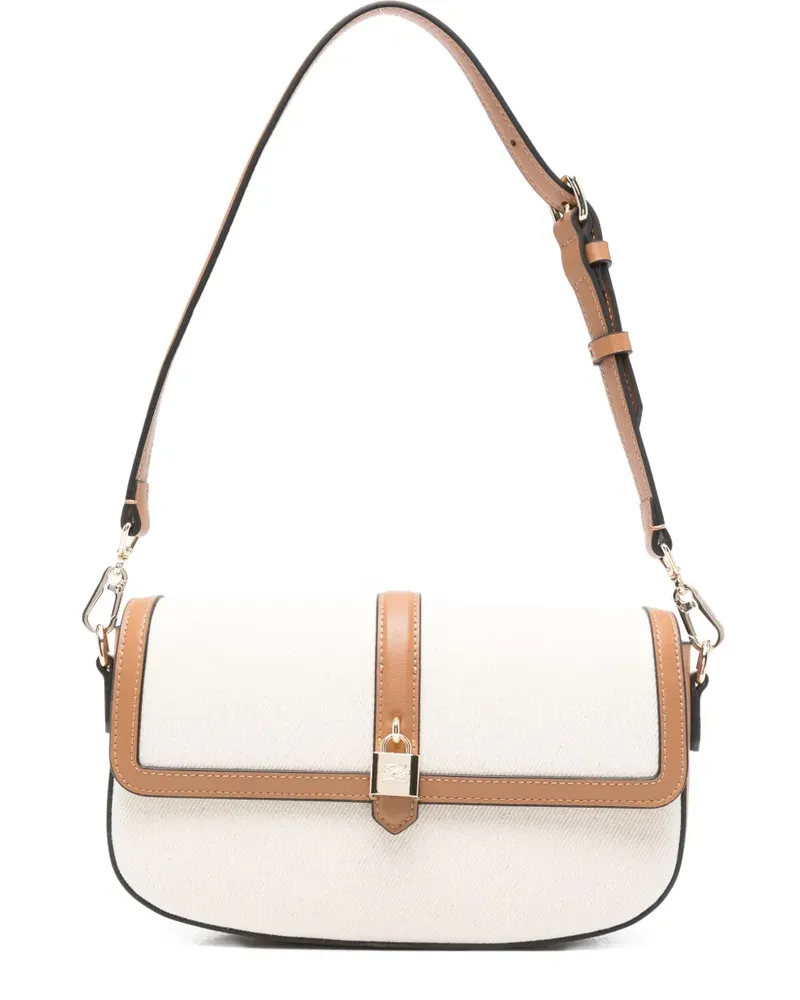 Karl Lagerfeld Schultertasche aus Canvas - Nude Nude